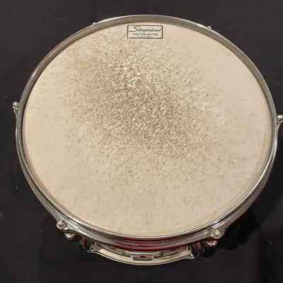 Slingerland Tom 8" x 12" Early 70s White Satin Flame Pearl image 9