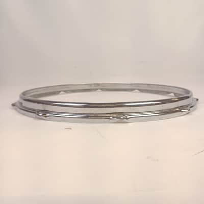 Slingerland 10Lug 14"Chrome-BRASS Stick-Saver Snare Drum COB Rim/Hoop Vintage60s image 1