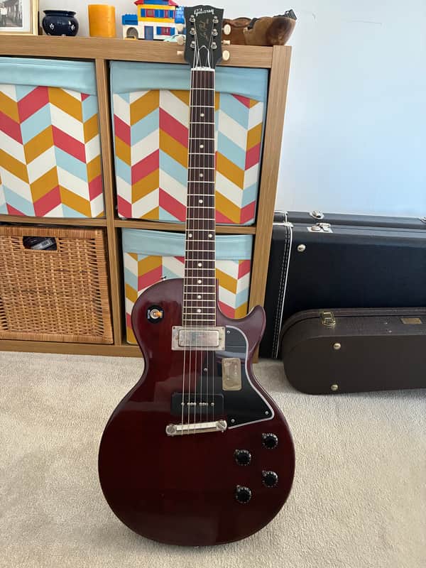 2017 Gibson Custom Shop Les Paul Special Dark Cherry VOS M2M The Tonal Little Brother of John Lennon's Junior Neil Young's Old Black or Robby Krieger's LA Woman image 1