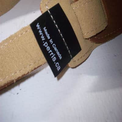 Perri’s Leathers Deluxe Soft Leather Strap 2010s - Chestnut Brown image 2
