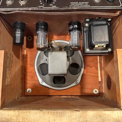 Fender Champ 600 Combo 1952 - Beige Tweed image 10