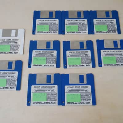 Akai • S900 library (x10) • Floppy disks 3.5 inches image 1