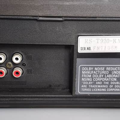 Technics RS-T920 Stereo Double Cassette Deck Auto Control High Speed Edit image 6