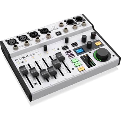 Behringer Flow 8 | 8 Input Digital Mixer with Bluetooth | App Controlled Mixer with USB Interface image 3