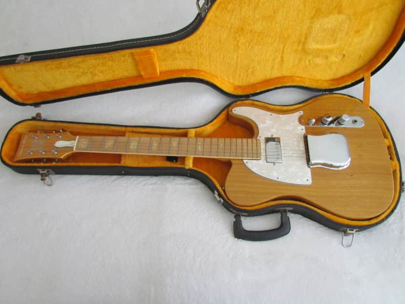 Ampeg Vintage 1970's GEH-150 Heavy Sud Electric Guitar With Original Case image 1