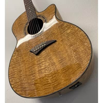 Dean EGA-GN Exotica Quilted Ash Electro Acoustic Guitar Pre-Owned image 9
