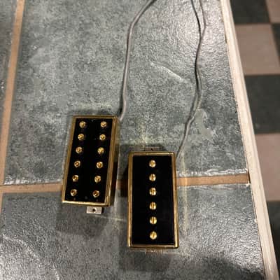 Gibson Lee Malia of Bring Me The Horizon signature pickups 2010s - Black & Gold image 2