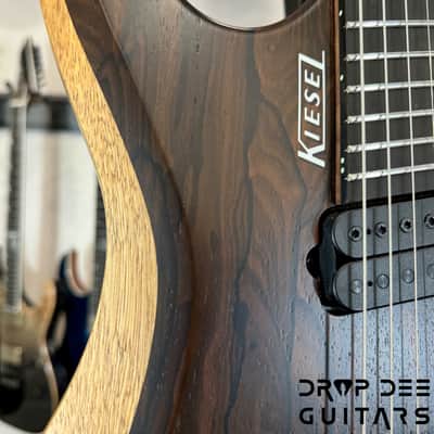 Kiesel USA Osiris Multiscale Headless Electric Guitar w/ Bag-Ziricote image 8