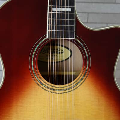D'Angelico Premier Fulton 12-String Grand Auditorium - Iced Tea Burst image 4