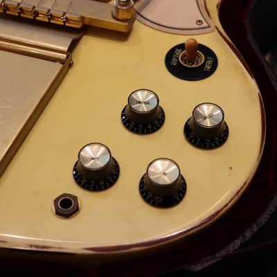 Gibson Custom shop 1963 Lespaul SG Custom Maestro Vibrola 2010 Classic White image 3
