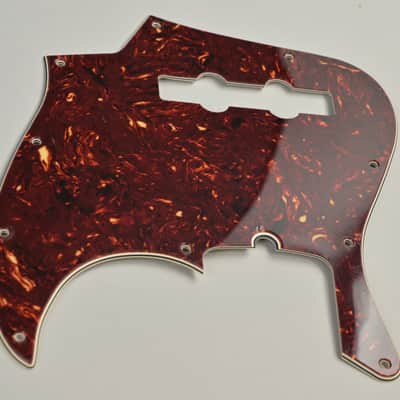 Genuine Fender Tortoise Shell 10-Hole Standard Jazz Bass Pickguard ~MINT~ image 4