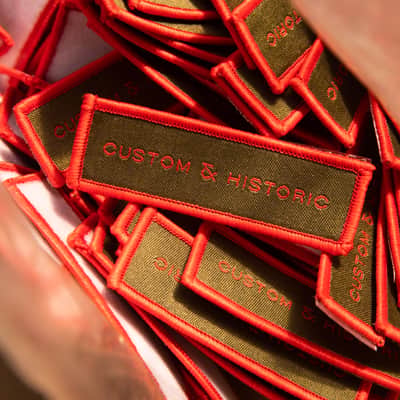 Gibson Custom & Historic Iron On Patch Custom Shop Les Paul, SG, ES-335, Flying V, Explorer image 5