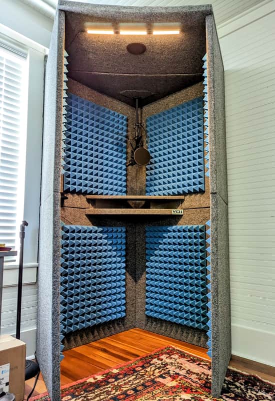 Vocal booth.com V01 2023 - Grey image 1