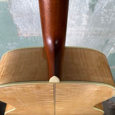 Alvarez Yairi Masterworks Jumbo - Flamed Maple Natural #5385 image 11