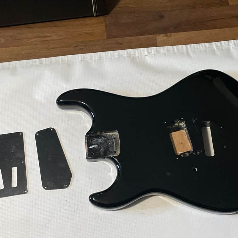 2020’s Kramer Baretta Vintage Guitar Body Black