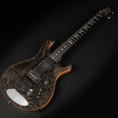 2017 PRS Custom 24 Floyd Rose Wood Library Limited Edition - Grey Black | Artist Grade Quilted Maple Top \m/ Pickups | CoA OHSC image 5