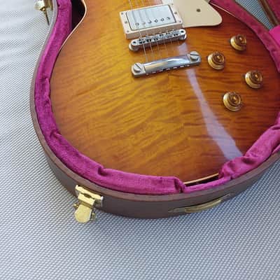 GIBSON CUSTOM SHOP 2014 HISTORIC COLLECTION 1959 Les Paul Standard Reissue VOS Iced Tea Burst Light Aged image 1