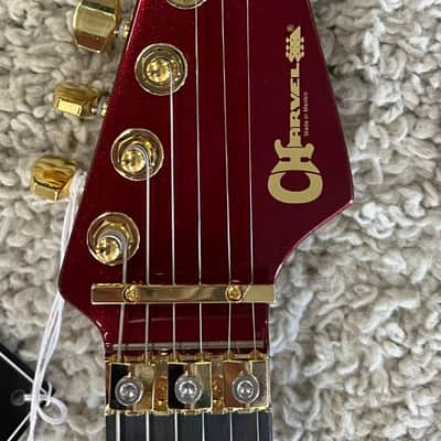 Mint Charvel Pro-Mod Plus So-Cal® SC1 Style 1 HH FR EB, Ebony board, Candy Apple Red image 5