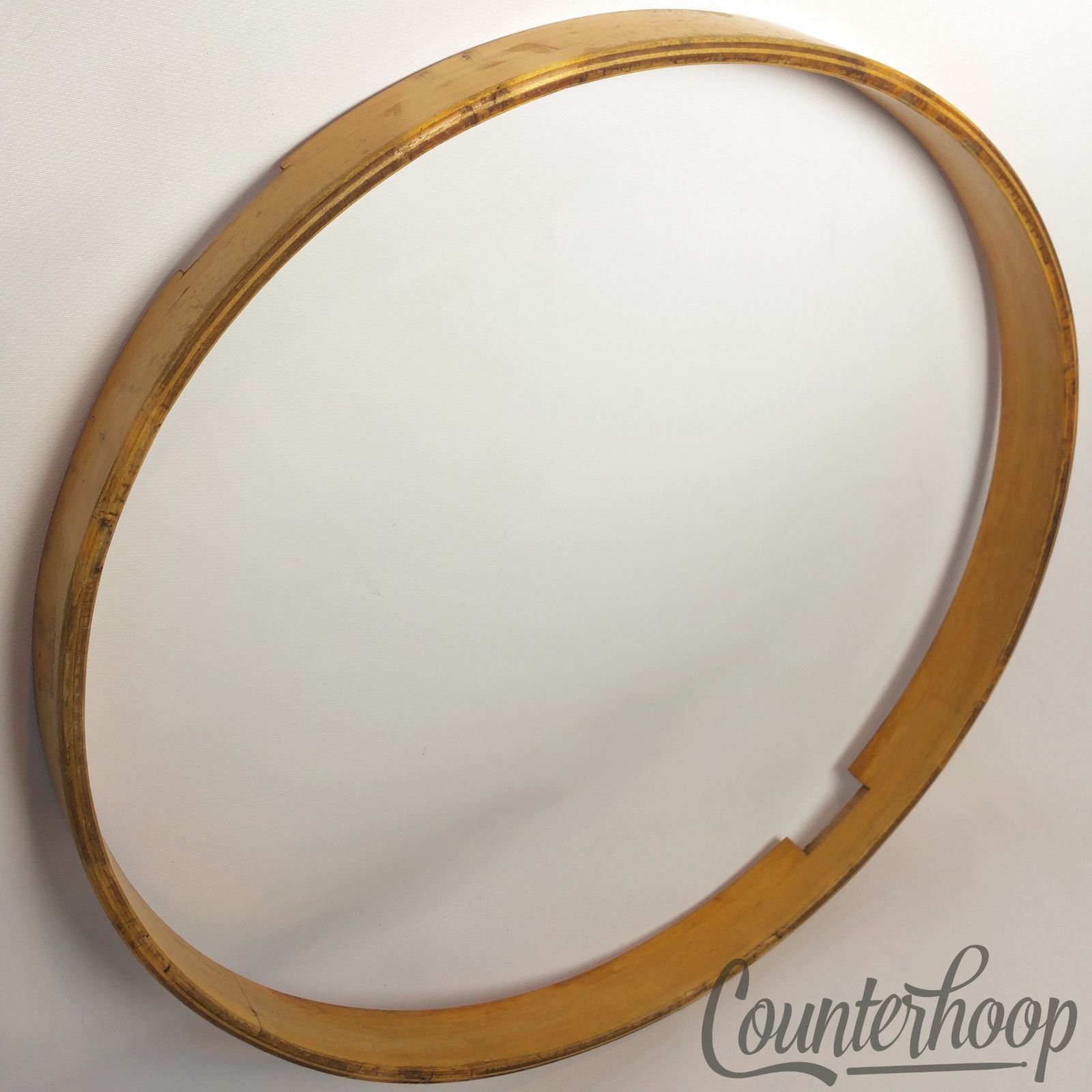 Rogers 14"6Ply Natural Jasper Maple Wood Hoop/Rim Snare Drum Resonant Newport60s — main photograph