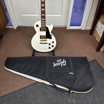Used Epiphone Les Paul Studio White Electric Guitar w/ Gig Bag image 11