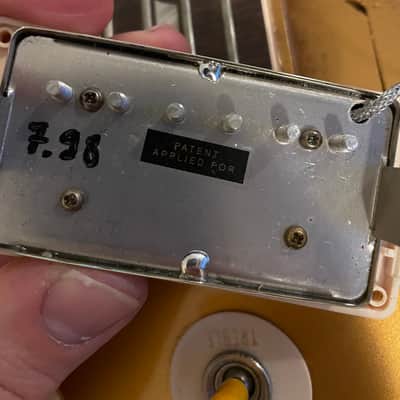 Gibson Les Paul Custom shop R7 VOS Goldtop Custombucker ! Reissue 1957 image 24