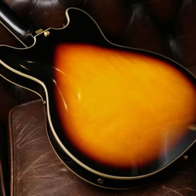 Washburn HB35 Hollow Body Tobacco Sunburst image 7