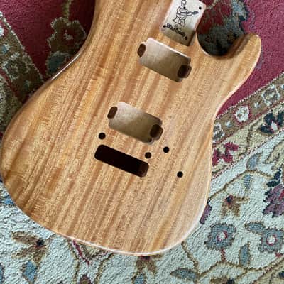 Warmoth Super Strat body Charvel Style mahogany image 5
