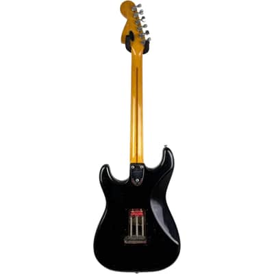 Greco SE450 Scalloped Stratocaster 1980 - Black image 4