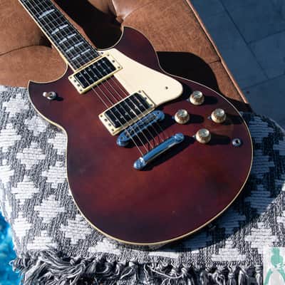 1981 Yamaha SG-800 - Oil Stain Finish (Brown) -Made in Japan - Pro Set Up w Perfect Frets/Action/Intonation image 2
