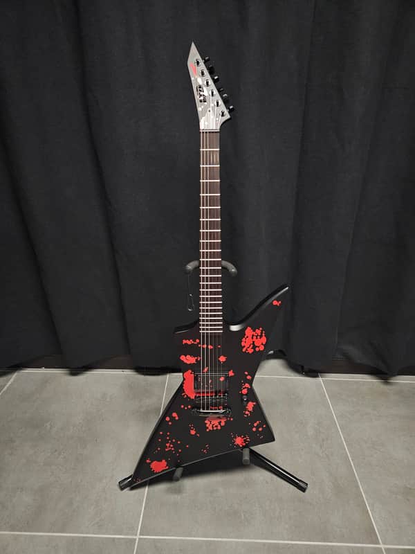 ESP LTD EX Black Metal Black Satin Bild 1