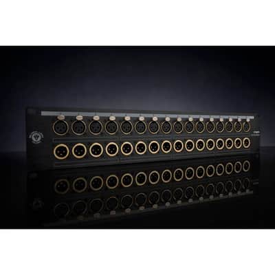 Black Lion Audio PBR XLR 32 D-Sub 32-Point Gold-Plated XLR/DB25 Patchbay image 6