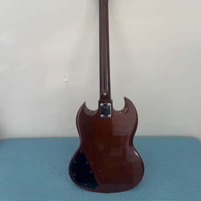 Vintage 1970s Columbus Ibanez Lawsuit EB-3 SG MIJ Electric Bass Guitar Hi Quality image 3
