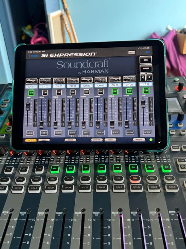 Soundcraft Expression 1 inkl. USB Madi Card 1A Top image 1