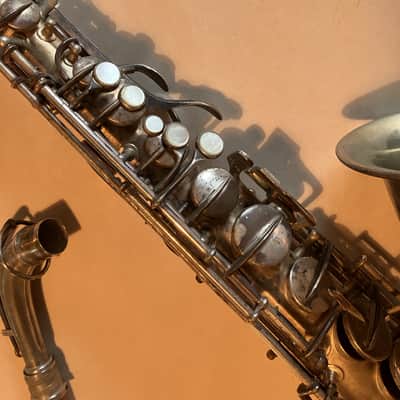 1924 C.G. Conn New Wonder II Chu Berry alto saxophone - recent repad - serial 171*** silver image 20