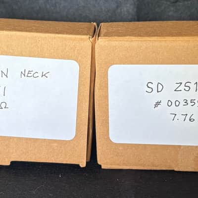 Immagine Seymour Duncan Zephyr Silver Humbucker Set (ZS1N & ZS1B) 2010s (Seymour Duncan introduced the Zephyr series in 2011 - Black - 7