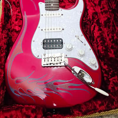 Fender American Standard Stratocaster with Matching Headstock, Rosewood Fretboard 1995 - Candy Apple Red with UPGRADES image 4