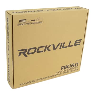 Rockville RKI60 Karaoke Dual Wireless Microphone Mixer For Home Theater System image 7