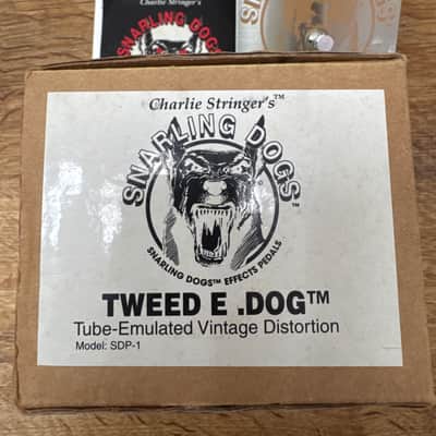 Charlie Stringer’s Snarling Dogs Effects Pedal  Tweed E Dog Mid 90’s - Chrome image 9