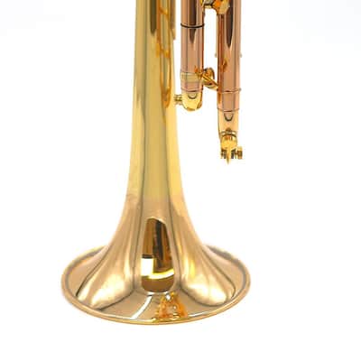Y-Fort YTR-844GL Bb Trumpet in Clear Lacquer image 2