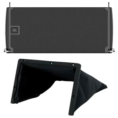 JBL SRX910LA Dual 10" 2-Way Powered Line Array Column Speaker+Amp Rain Cover image 1