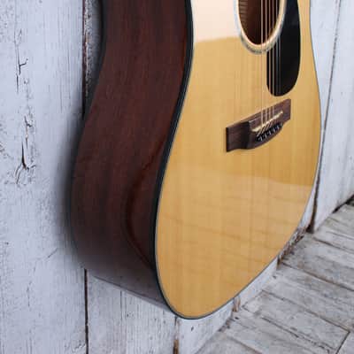 Takamine G Series EG340SC Dreadnought Cutaway Acoustic Electric Guitar with Case image 12