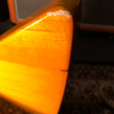 Tokai MIC Love Rock Explorer Korina Top, Gold Hardware image 16