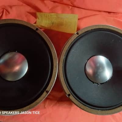 Vintage Pair Fender JBL D120F Orange Frame 12