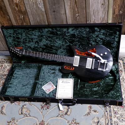 Eastman Juliet/v Antique Varnish - Antique Black Varnish w/ Gig Bag & Hard Case image 24