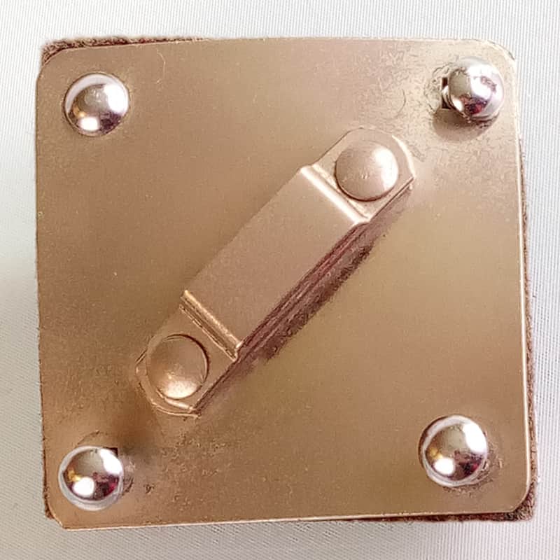 Gretsch Diamond Mount Ride Tom Shell/Bass Drum Rail Bracket Nickel Black Felt50s image 1