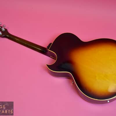 Vintage 1964 Gibson ES-175D - WIDE NUT, Original Sunburst Finish, Excellent Player, ES-175 image 4