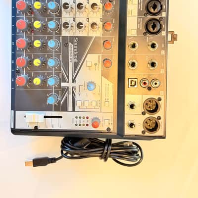 Soundcraft Notepad-8FX 8-Channel Analog Mixer with USB I/O 2010s - Blue image 2