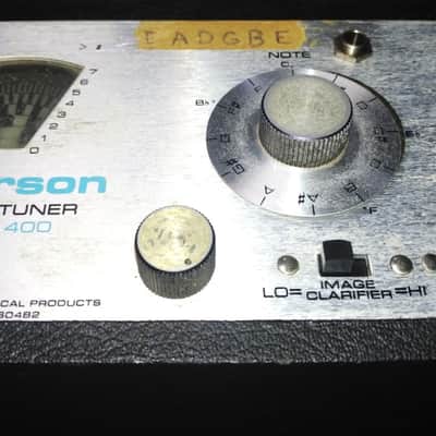 Peterson Strobe Tuner Model 400 1967 - 1968 - Black image 3