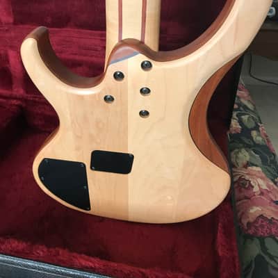 Ibanez Prestige BTB1005 Fretless 1999 Natural MIJ with Ibanez Hard Case image 6