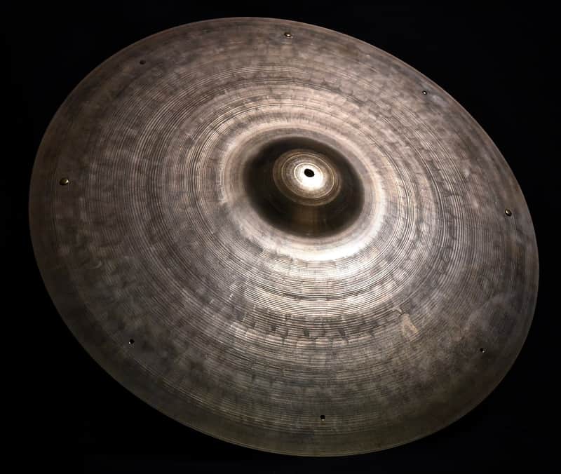 Zanchi Zanki 22" Vintage 60s Sizzle - Hand Hammered - Thin Light Jazz Crash Ride - 2.180 grams! image 1